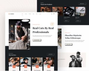 Custom Barber / Salon Store