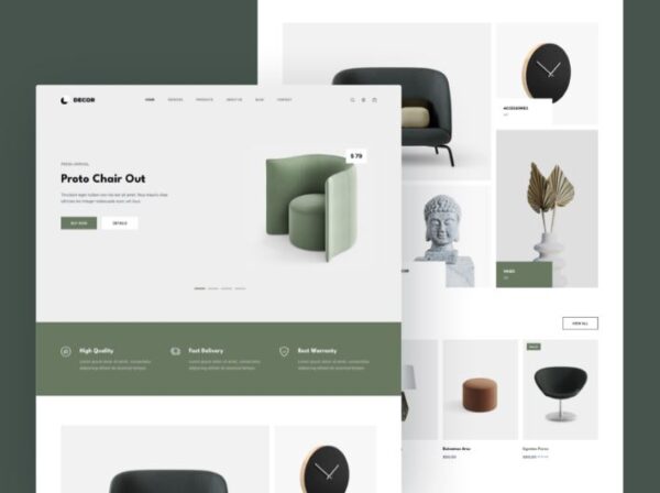 Custom Home Décor Store